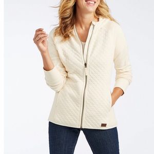 NWT Women's Quilted Full-Zip Jacket, Hooded